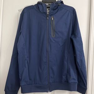 NWT Mondetta Outdoor Project mens Mondetta active jacket blue medium